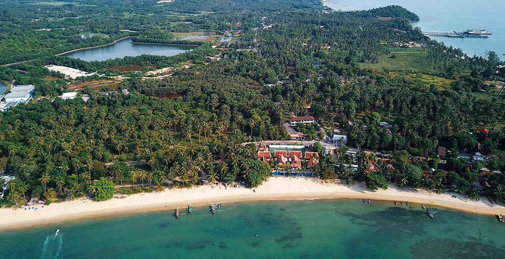 Tawantok Beach Villas - Aerial landscape